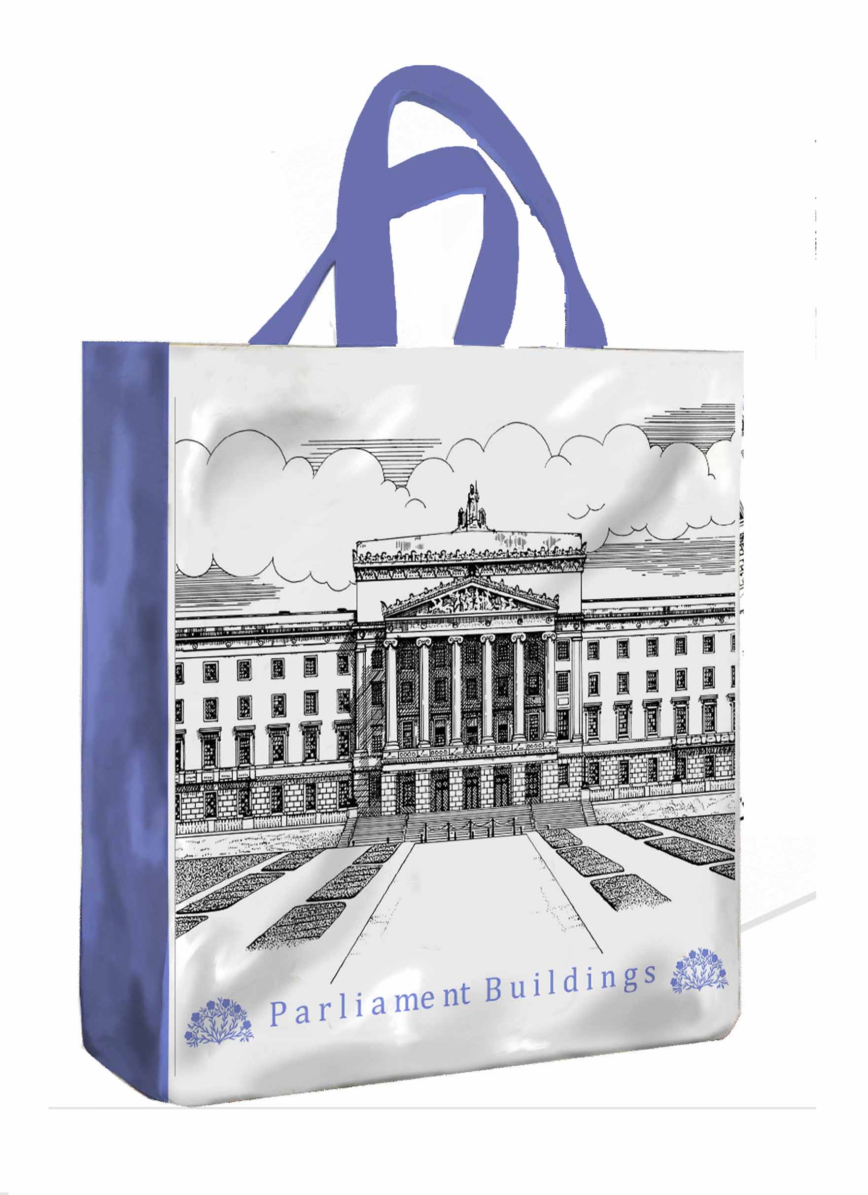 Parliament Buildings PVC Shopping Bag