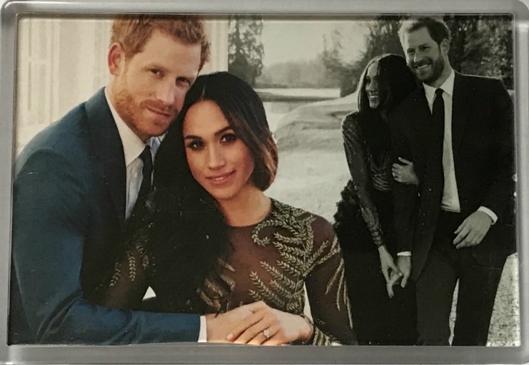 Harry and Meghan Casual Photo Fridge Magnet