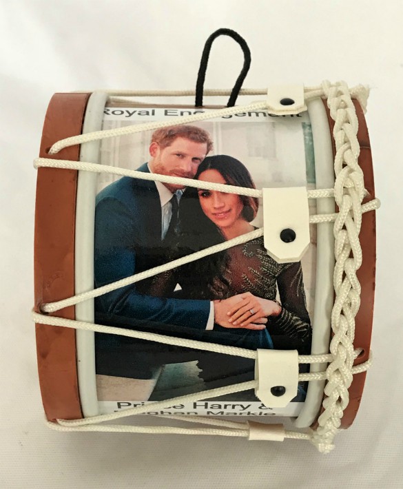 Royal Engagement Prince Harry and Meghan Markle Souvenir Drum